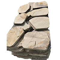 Rustic slate stepping stones